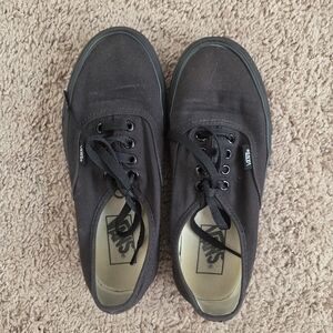 Vans Authentic Canvas Sneakers - Black